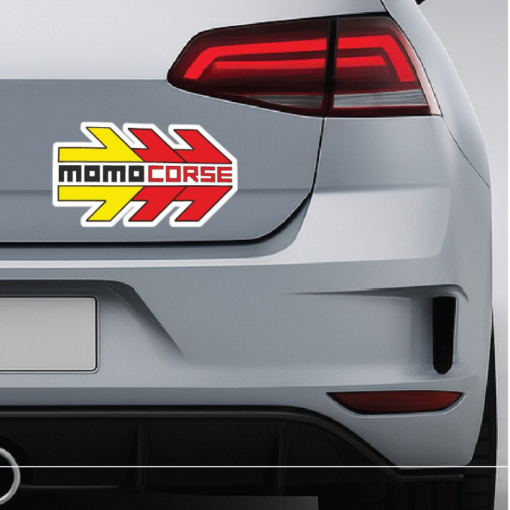 2x Momo Corse Stickers Decals - DecalsHouse