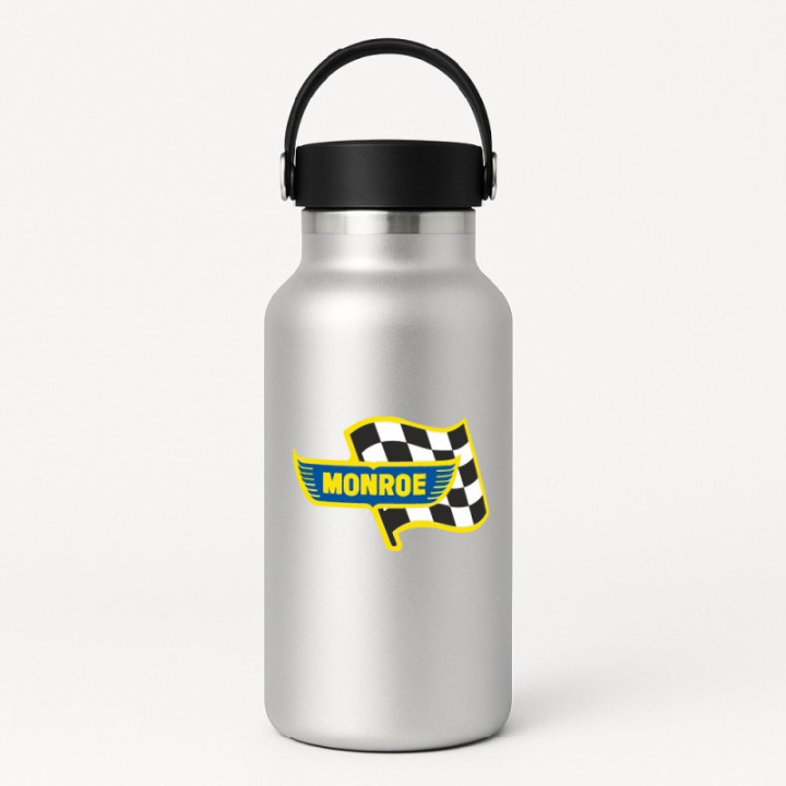 Monroe Stickers – Suspension Motorsport Sponsor Decals (2-Pack)