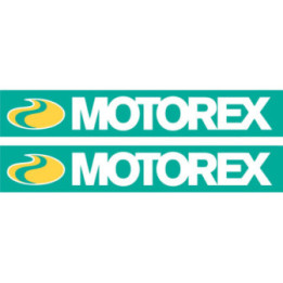 Motorex Oil Stickers – KTM Racing Sponsor Decals (2-Pack)