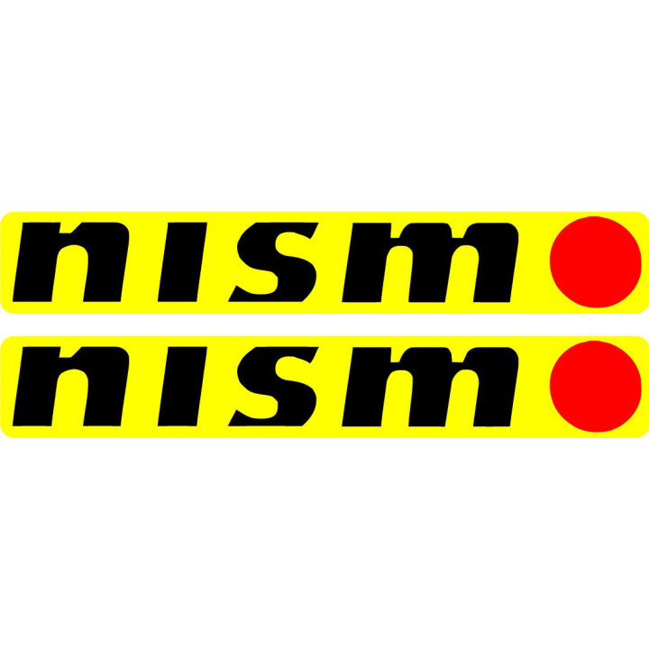 2x Nismo Style 2 Stickers Decals - DecalsHouse
