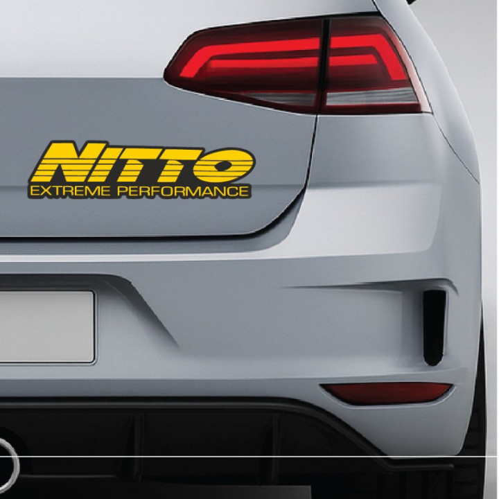 2x Nitto Extreme Performance Stickers Decals - DecalsHouse
