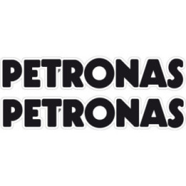 2x Petronas Style 2 Stickers Decals - DecalsHouse