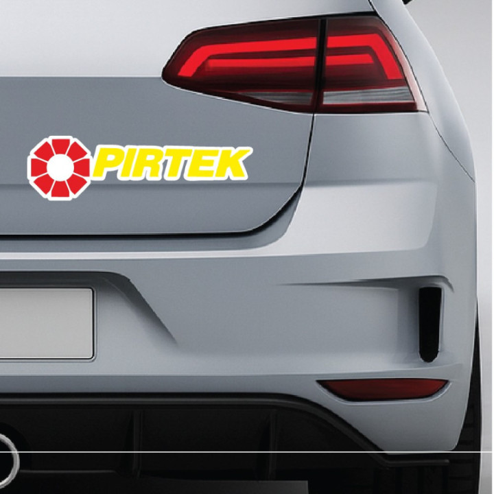 Pirtek Stickers – Motorsport Sponsor BTCC Racing Decals (2-Pack)