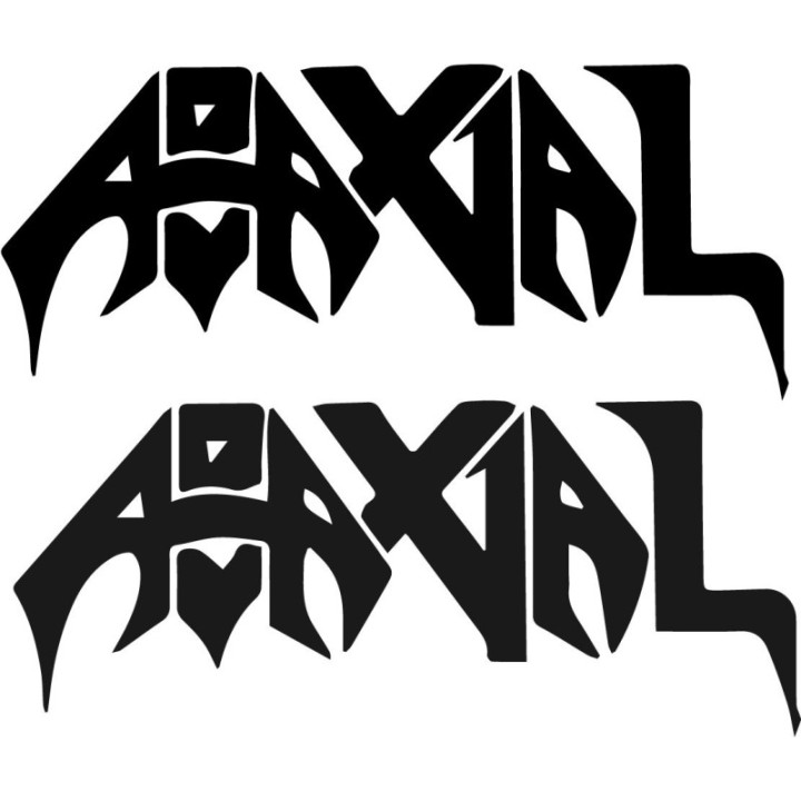 Abaxial Band Stickers – Progressive Metal Decals (2-Pack)