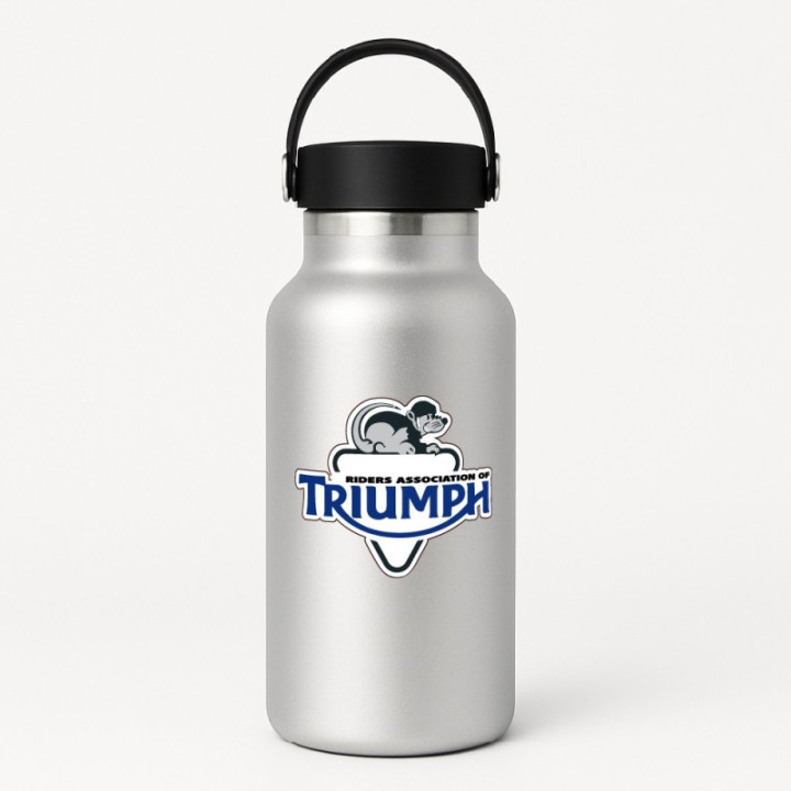 Riders Association of Triumph Stickers – R.A.T. Club Decals (2-Pack)