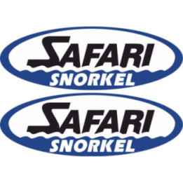 Safari Snorkel Stickers – 4x4 Overland Off-Road Decals (2-Pack)