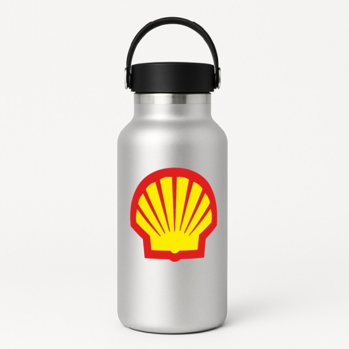 Shell Stickers – Ferrari F1 Motorsport Sponsor Decals (2-Pack)