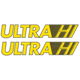2x Shell Ultra Hi Stickers Decals - DecalsHouse