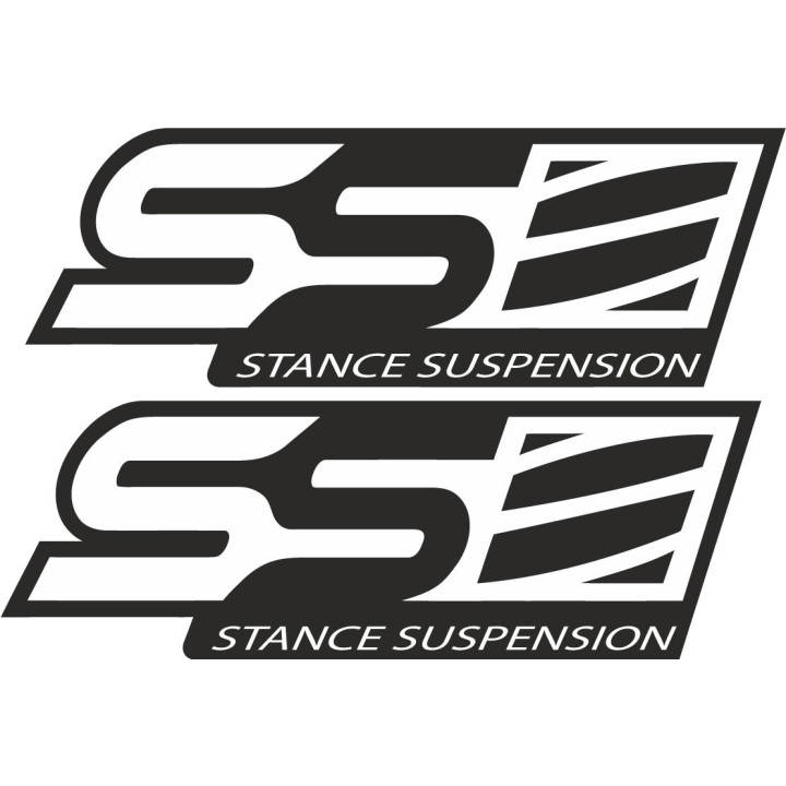 2x Ss Stance Suspension Stickers Decals - DecalsHouse