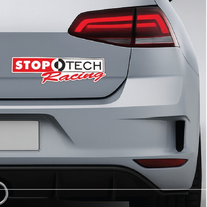 2x Stop Tech Racing Stickers Decals - DecalsHouse