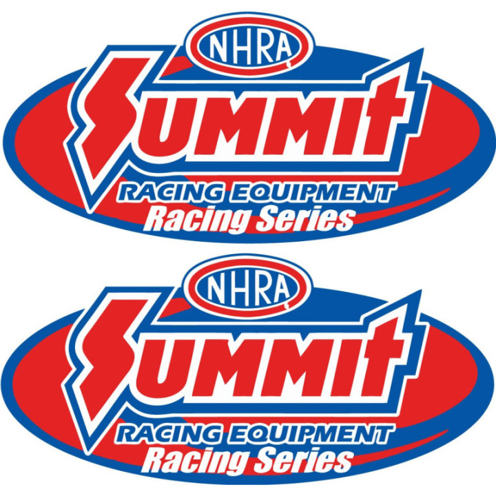 2x Summit Racing Equipment Style 2 Stickers Decals - DecalsHouse