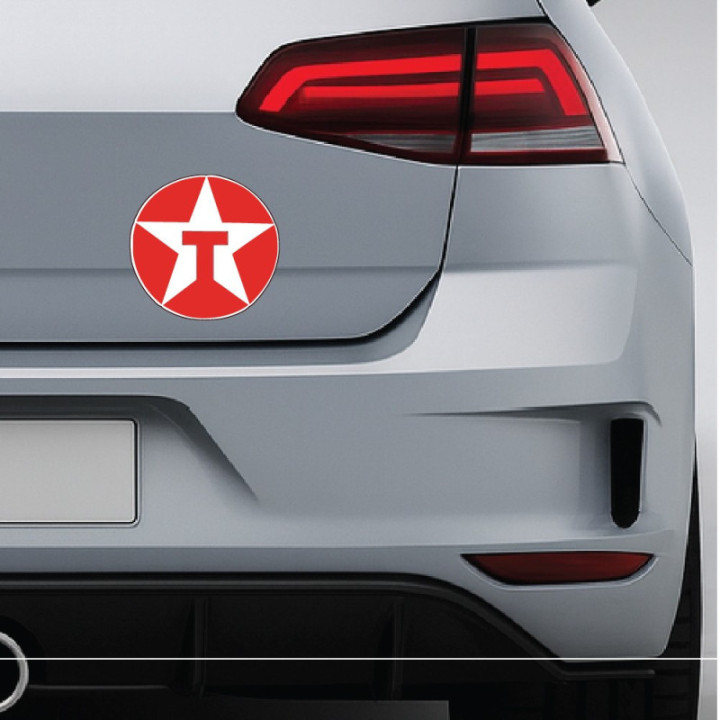 2x Texaco Stickers Decals - DecalsHouse