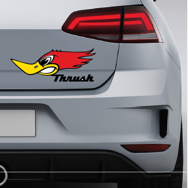 2x Thrush Stickers Decals - DecalsHouse