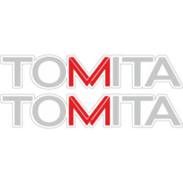 2x Tomita Stickers Decals - DecalsHouse