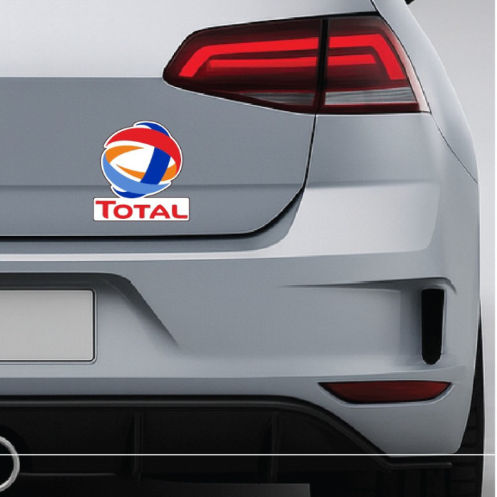 2x Total Style 2 Stickers Decals - DecalsHouse