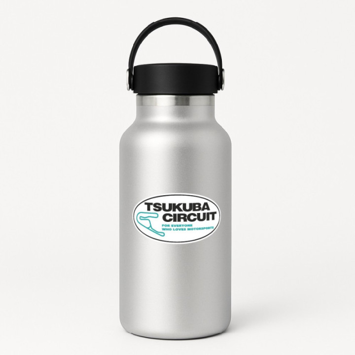 2x Tsukuba Circuit Style 2 Stickers Decals - DecalsHouse