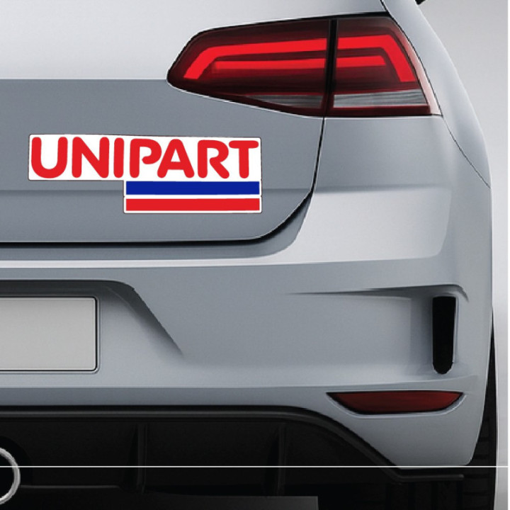 2x Unipart Stickers Decals - DecalsHouse