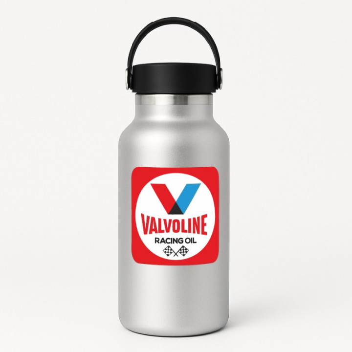 2x Valvoline Racing Oil Stickers Decals - DecalsHouse