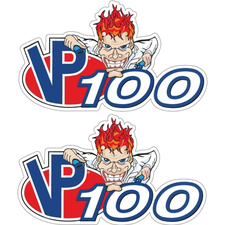 2x Vp 100 Stickers Decals - DecalsHouse