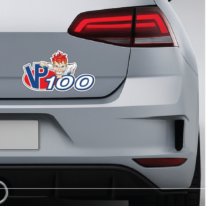 2x Vp 100 Stickers Decals - DecalsHouse
