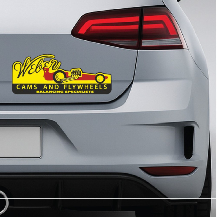 2x Weber Stickers Decals - DecalsHouse