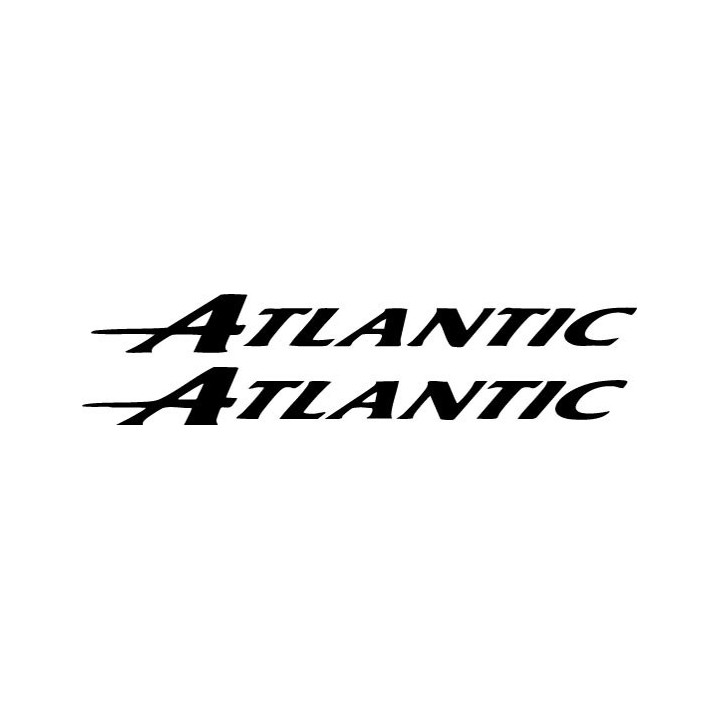Aprilia Atlantic Lettering Die Cut Stickers Decals - DecalsHouse