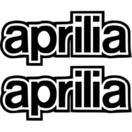 Aprilia Lettering Motorcycle Stickers – RSV4 Tuono RS 660 Decals (2-Pack)