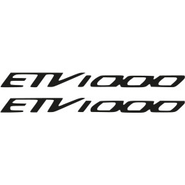 Aprilia Etv 1000 Die Cut Lettering Stickers Decals - DecalsHouse