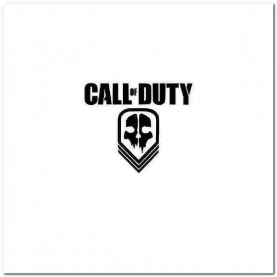 Call Of Duty Ghost Decal...