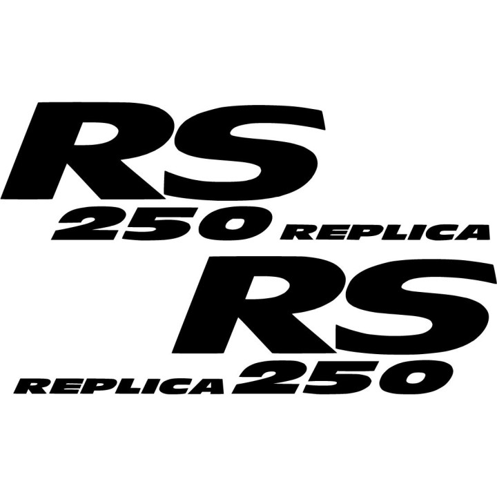Aprilia Rs 250 Replica Die Cut Stickers Decals - DecalsHouse