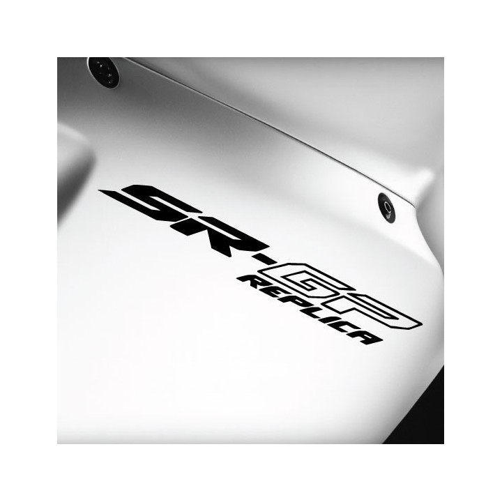 Aprilia SR-GP Replica Vinyl Decals, Die-Cut (2-Pack)