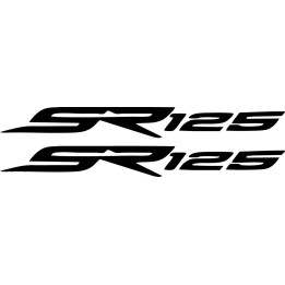 Aprilia SR 125 Stickers – Sport Scooter Motorcycle Decals (2-Pack)