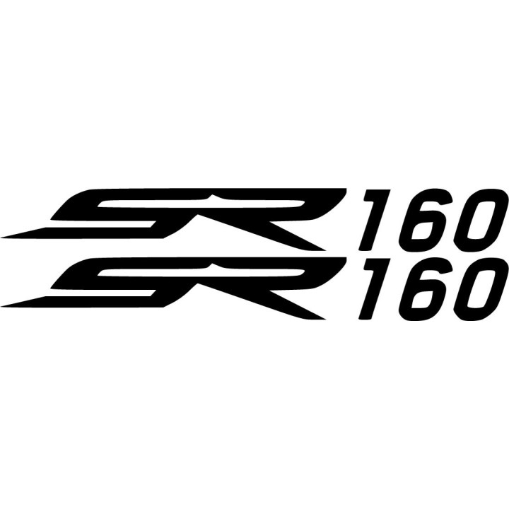 Aprilia Sr 160 Die Cut Stickers Decals - DecalsHouse