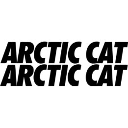 Arctic Cat Snowmobile ATV Stickers – ZR ZL Wildcat Lettering Decals (2-Pack)