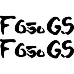 Bmw F650 Gs Die Cut Style 3 Stickers Decals - DecalsHouse
