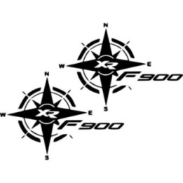 BMW F900 XR Sport Tourer Stickers – Compass Fairing Decals (2-Pack)