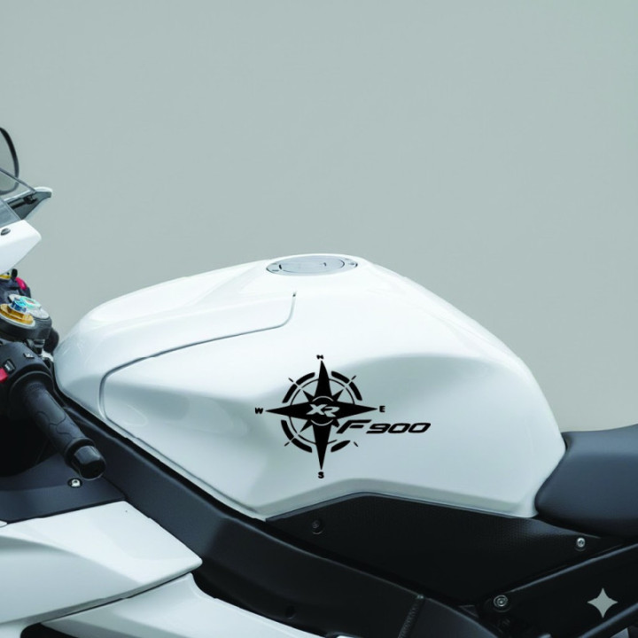 BMW F900 XR Sport Tourer Stickers – Compass Fairing Decals (2-Pack)