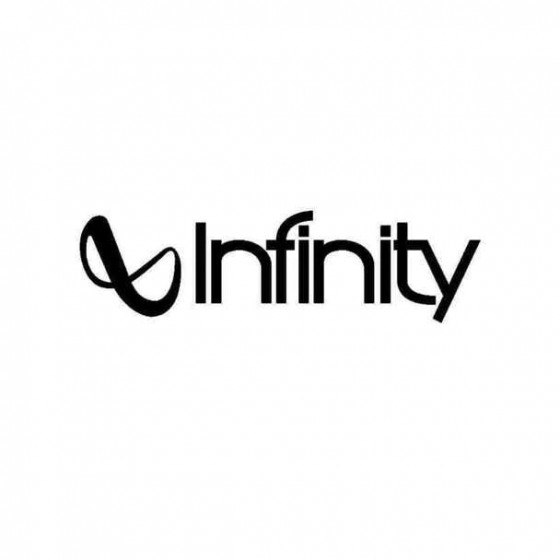 Infinity Audio Vinyl Decal...
