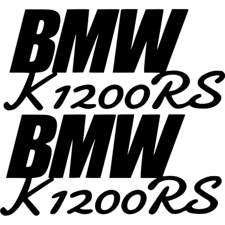 Bmw K 1200 Rs Die Cut Style 3 Stickers Decals - DecalsHouse