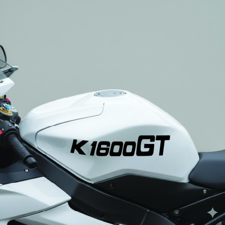 BMW K1600 GT Stickers – Sport Tourer Motorcycle Decals (2-Pack)