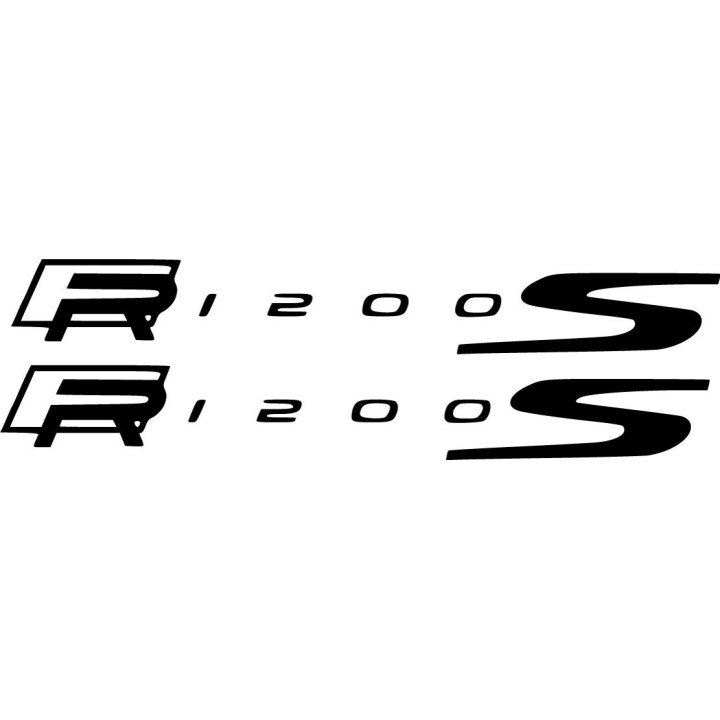BMW R 1200 S Stickers – Motorrad Sportbike Vinyl Decals