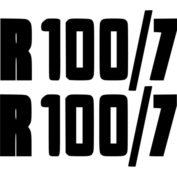 Bmw R100 7 Die Cut Stickers Decals - DecalsHouse