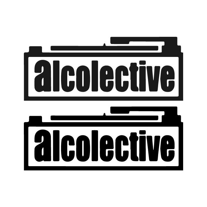 Alcolective Stickers – Music Lifestyle Decals (2-Pack)