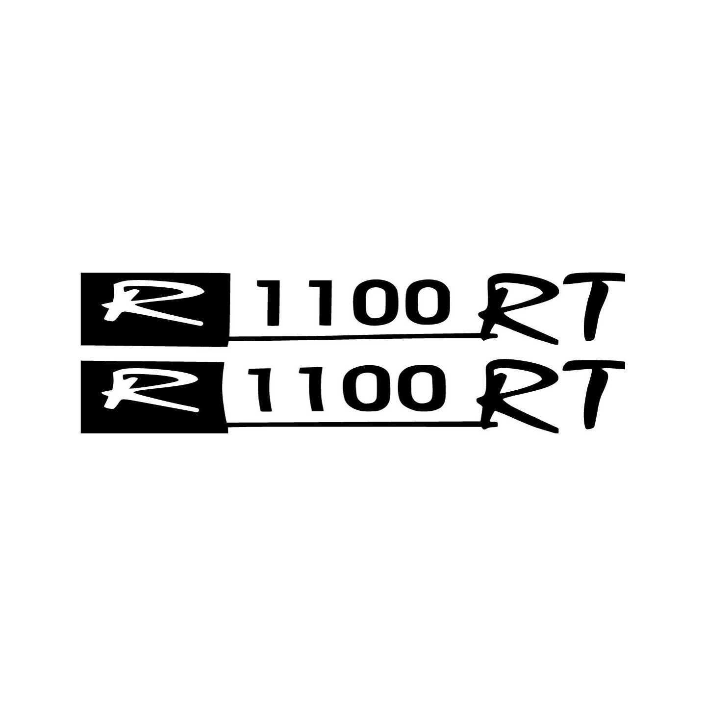 Rt Sticker Decal BMW R1100 RT Sport Tourer Stickers – Motorrad Decals (2-Pack)