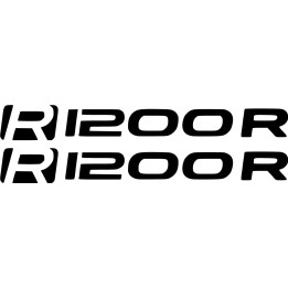 BMW R1200R Naked Bike Stickers – Roadster R Nine T Decals (2-Pack)