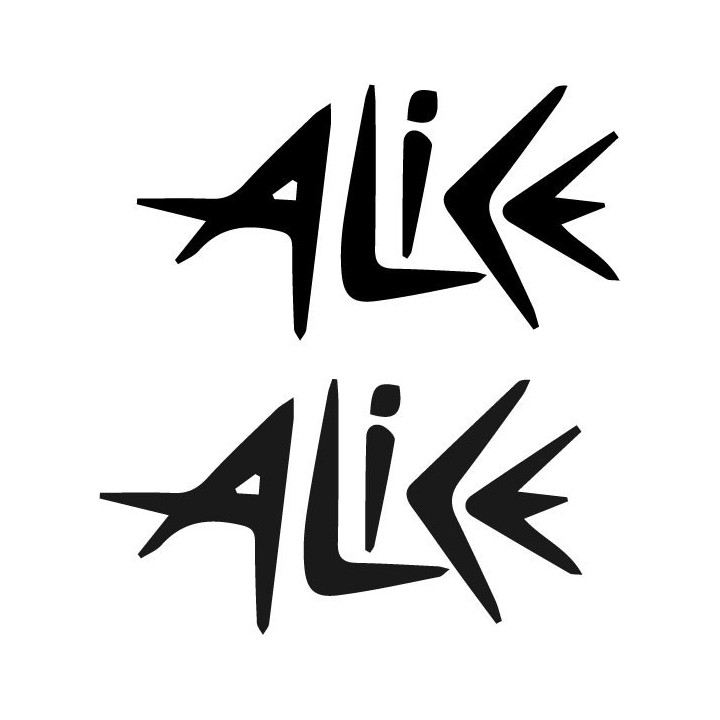 Alice Band Stickers – Alt Rock Music Decals (2-Pack)