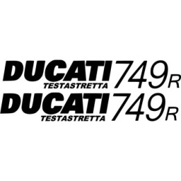 Ducati 749 R Testastretta Die Cut Stickers Decals - DecalsHouse