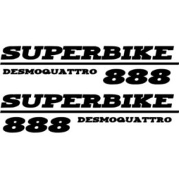 Ducati 888 Desmoquattro Die Cut Stickers Decals - DecalsHouse