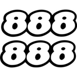 Ducati 888 Die Cut Stickers Decals - DecalsHouse