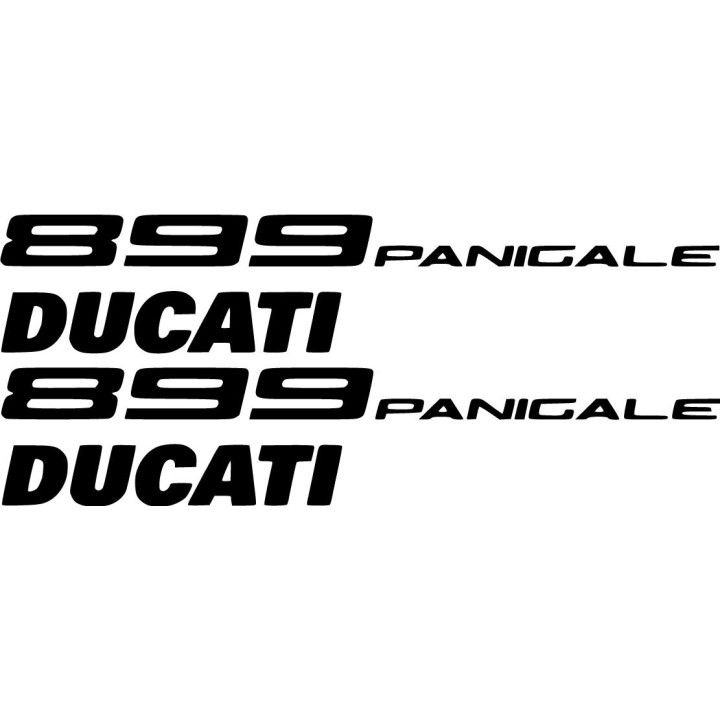 Ducati 899 Panigale Die Cut Style 3 Stickers Decals - DecalsHouse